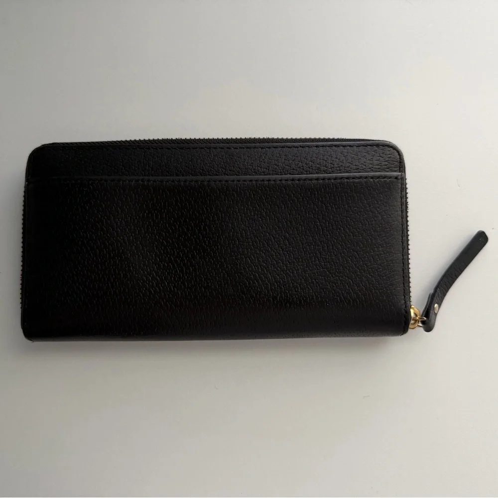 Kate Spade Grove Street Neda Black Zip Around Wallet